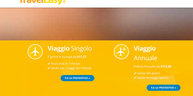 polizza viaggi travel easy